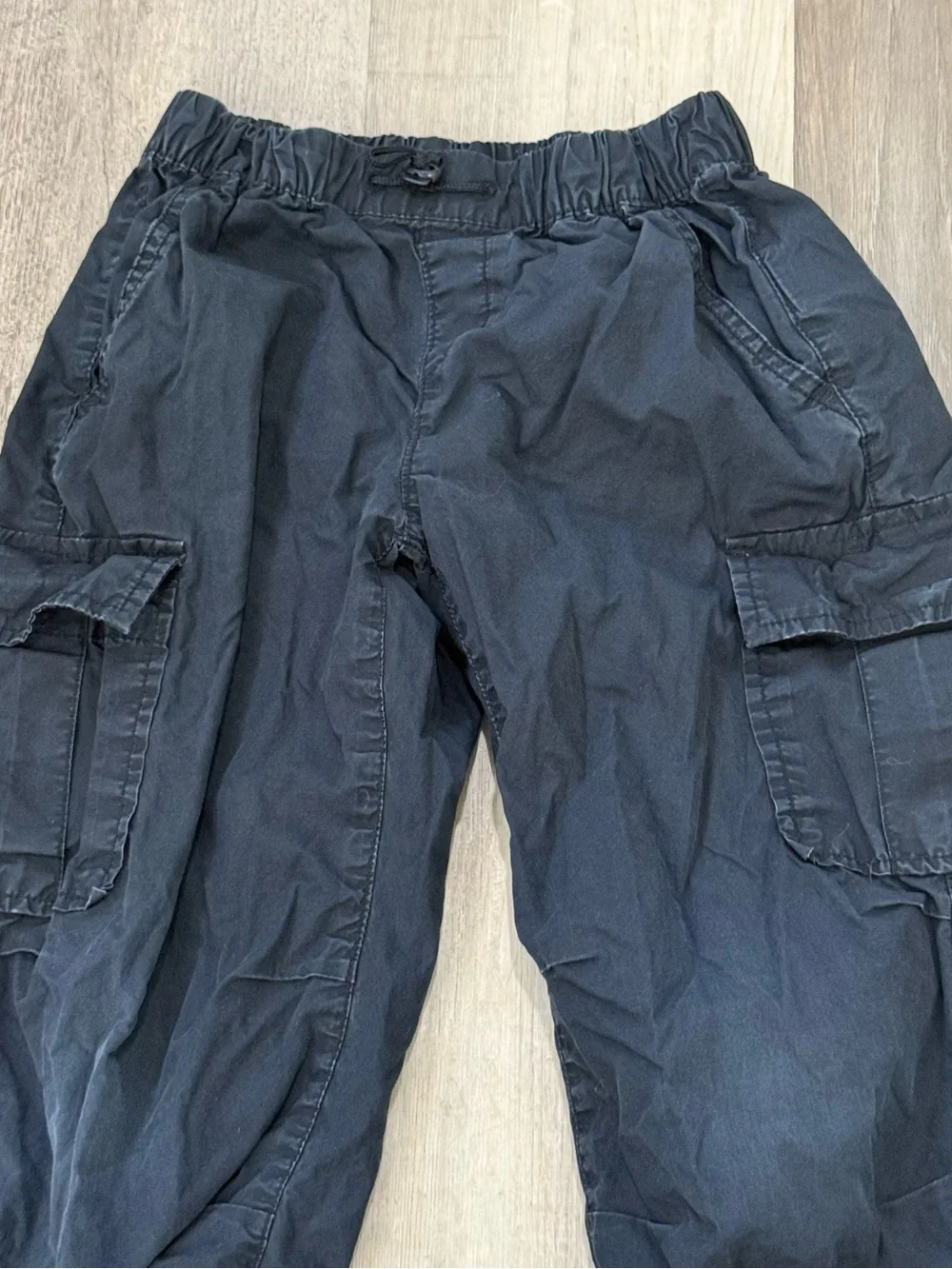 GAP Girls Black Cargo Jogger
